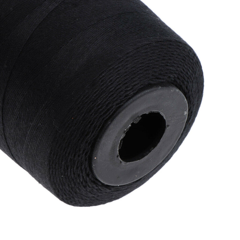 Black Cotton Thread Hand Sewing Weaving Tool For Hair Extensions Weft Weaves