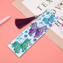 1Set 5D Diamond Painting Leather Bookmark Book Marks DIY Craft Handmade Gift