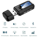 USB Bluetooth 5.0 Audio Transmitter Receiver AUX RCA Wireless Adapter Q2A6