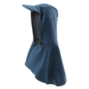 Flame Retardant Welders Hood With Cape Welding Blue