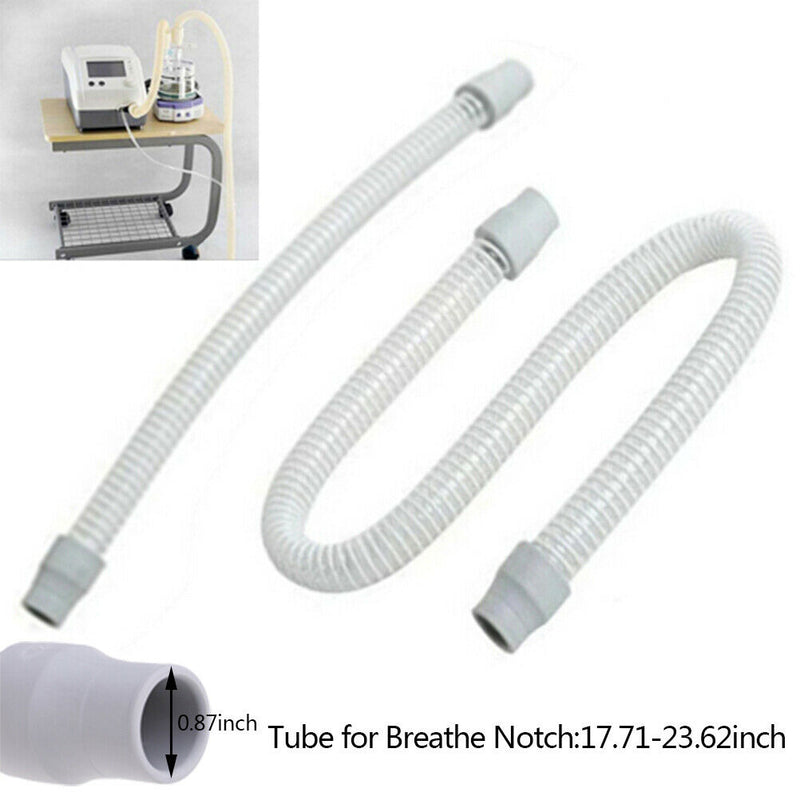 17.7"Flexible Hose Tube For CPAP MaskSleep Apnea Snoring Medical Breathe NotchBX