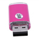 USB 2.0 Flash Pen Drive Disk Memory Stick Rose Red Storage Capacity:2GB