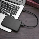 2.5 inch SATA 2 to USB3.0 HDD SSD Case External Hard Disk Enclosure (Black)