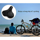 Oversized Bike Seat Wide Bicycle Saddle For Outdoor Stationary Road Bicycle