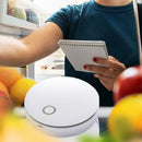 Smart Air Purifier Fridge Freshener Cleaner Ozone Anion Generator (White) A