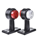 1Pair/2Pcs 12V/24V Truck Trailer Caravan LED Double Side Marker Clearance Light