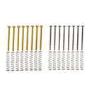 2 Set Guitar Humbucker Pickup Frame Screws+Springs for Electric Guitar Parts