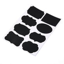 Blackboard Paster Erasable Waterproof Removable Kitchen Bottle JarSEAU