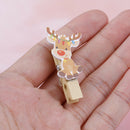 10Pcs Christmas Tree Elk  Wooden Clip Photo Paper Postcard Craft DIY Clips 3CAU