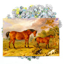 1000pcs DIY Horse Dog Manor Puzzle Educational Learning Assembling Toys