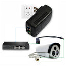 DC 24V 1A POE Injector Ethernet Power Adapter for Gateway IP Camera