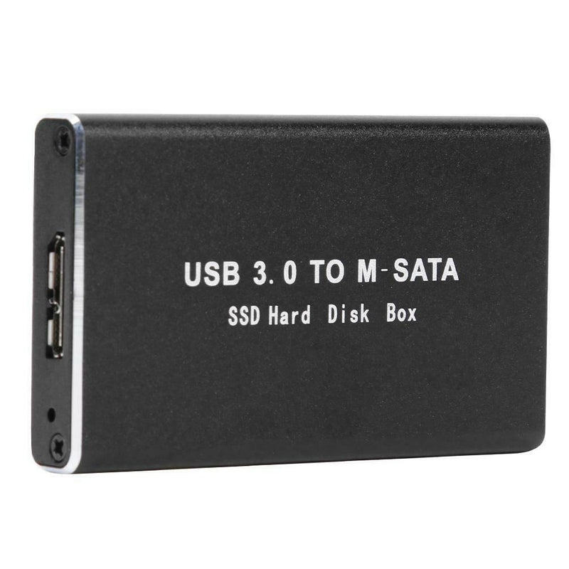 Mini SSD Hard Drive Enclosure USB 3.0 to mSATA External Hard Disk HDD Case