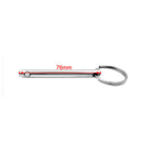 4 Pieces Stainless Steel Boat Bimini Top Deck Hinge Quick Release Ball Pin