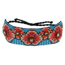 Fashion Bracelet Flower Jewelry Women Cuff Bracelets Handmade Loom Woven Bo