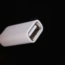 USB Female to AUX 3.5mm Male Jack Plug Audio Converter Adapter Data Cable