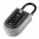 Outdoor Key Lock Box Wall Mounted Combination Key Safe Storage Lock Box Lar