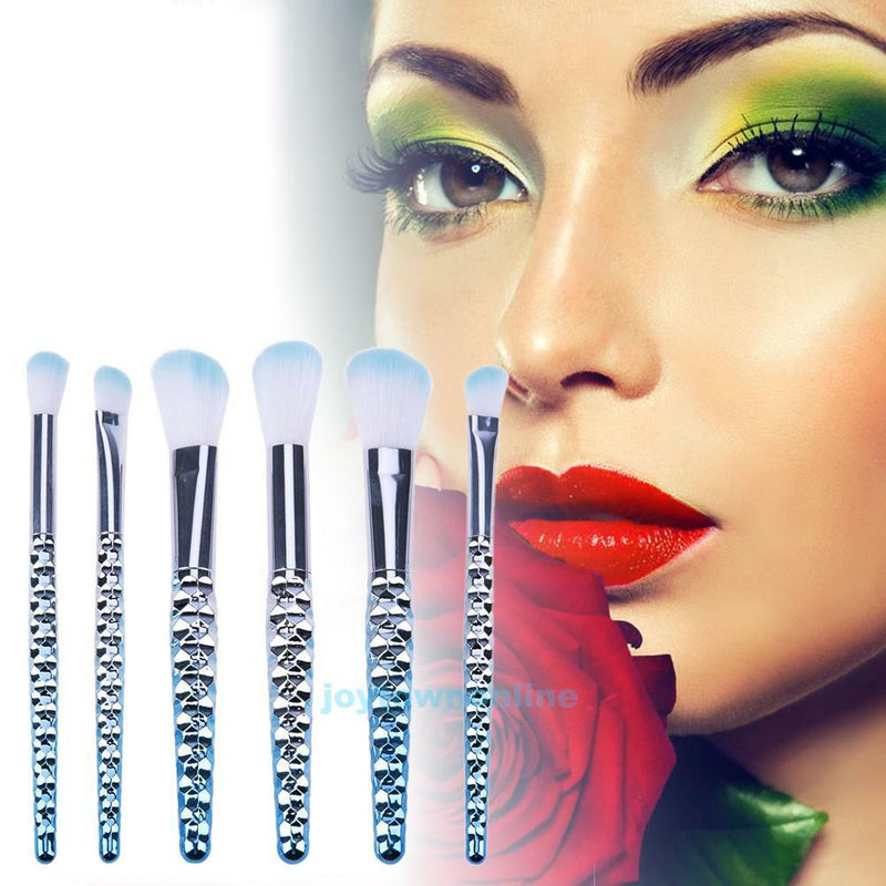 6pcs Makeup Brushes Set Powder Foundation Eyeshadow Facial Blusher Cosmetic Tool