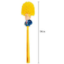 1pc Donald Trump Head Toilet Bowl Brush Funny Bathroom Plastic Cleaning Gag Gift
