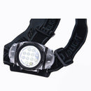 Headlamp 12 LED Headlamp Headlamp Zoomable White waterproof Fishing