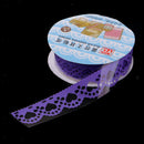 Lace Pattern Tapes 100 x 1.5 cm Diy Handicrafts,10 Rolls LOT Self Adhesive