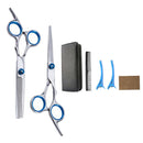 Barber Stylist 6" Thinning Shears Scissors Hair Comb Hair Cutting Set Tool