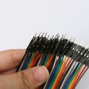 40X 20cm Dupont Male to Male Breadboard Jumper Wire Cable For Arduino Pi Hot