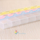 7 days Pill Box Boxes Medicine Tablet Box Case Container Storage Holder Weekly A