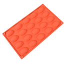 20 Cavity Mini Madeleine Shell Cake Pan Silicone Mold Cookies Baking  Z