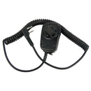 2-Pin Shoulder Speaker Mic Walkie Talkie Microphone for Baofeng 5R Radios