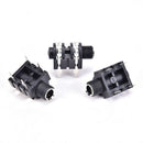 6.35mm Stereo Mono Microphone Phone Jack PCB Switch Socket Panel Chassis Mo- OZ