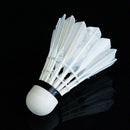 12pcs  Training Goose Feather Shuttlecock Birdies Badminton Ball Game Sport