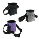 2pcs Dog Treat Pouch Walking Dog Pet Training Bag Built-in Poop Bag Dispenser