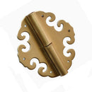 Hinge Chinese Furniture Hardware Copper Fitting For Trunk Cabinet Box Ches APZ