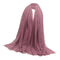 2PCS Women's Stylish Long Scarf Plain Hijab Shawl