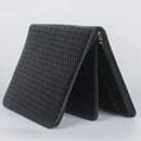 Large Capacity Fountain Pen Case PU Leather Black Color 48 Slots Pen Pouch  A2B5