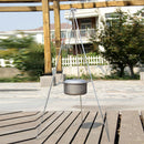 Outdoor DIY Cooking Camping Party Hanging Pan Pot Titanium Chain & Hooks