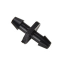 20pcs Patio Lawn Irrigation 1/4" Plastic hose Connectors for Cooling SysZ BX