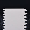 Cake Double-side Teeth Scraper Decorating Cutter Smoother Kitchen Tools Funny OZ