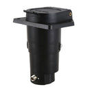 3X(Durable Trailer Plug, 12V 7 Pin Round Trailer Plug 7 Way Blade Socket Ad