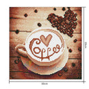 Coffee 5D Full Drill Diamond Painting Embroidery DIY Cross Stitch Decor