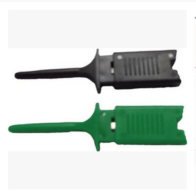 New 10 Pcs Test Clip Mini Grabber SMD IC Hook Probe Jumper 0cnluoad  SEAU