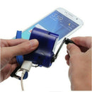 Edc Usb Phone Emergency Charger For Camping Hiking Outdoor Sports Hand Cran F1H4