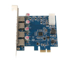 4 Ports 4 Pin USB 3.0 Internal Ports to PCI-E PCI Express X1 Card Adapter