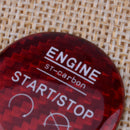 Engine Start Stop Carbon Fiber Switch Button Cover fit for Ford Mustang 2015-18