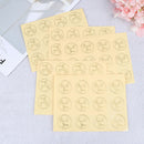 120pcs Transparent Round Thank You Sealing Stickers Baking DIY Gift Box Labe â„–[