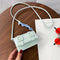 Mini Shoulder Bags Candy Color Purse Women PU Crossbody Handbag (Green)