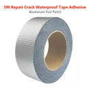 Waterproof Tape Butyl Seal Rubber Aluminum Foil Tape 50mm x 5m Home Tool