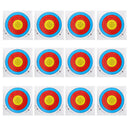 12x Longbow Paper Recurve Bow Target Paper Pro Practicing Target Sheets 40x40cm