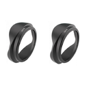2x Camera Lens Sunhood Sunshade Protector For CANON EF 16-35mm F/2.8L II USM