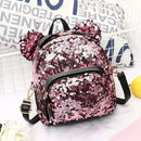 Shining Women Sequins Backpacks Teenage Girls Party Mini School Shoulder Bags
